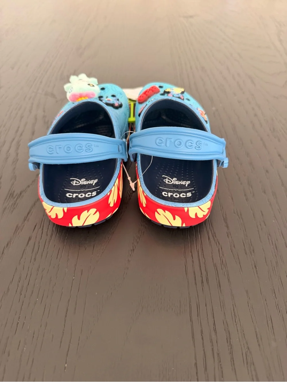 CROCS Kids Light Blue Lilo & Stitch Character Clogs with Jibbitz